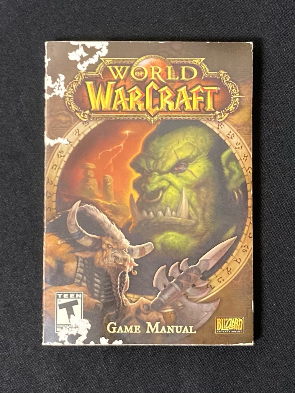 2004 World of Warcraft Game Manual Paperback